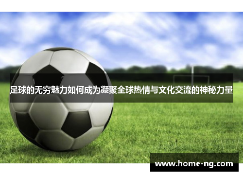 足球的无穷魅力如何成为凝聚全球热情与文化交流的神秘力量